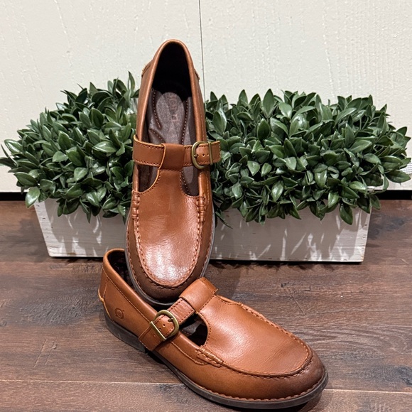Børn Miki T-Strap Flat Mary Jane Loafers with Buckle Size 8 - Picture 8 of 9